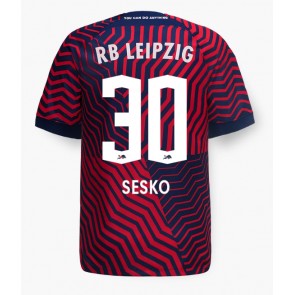 RB Leipzig Benjamin Sesko #30 Gostujuci Dres 2023-24 Kratak Rukavima